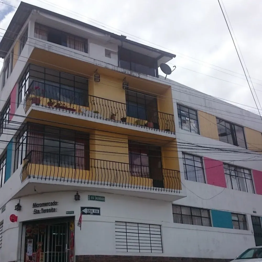 The Quito Guest House With Yellow Balconies For Travellers