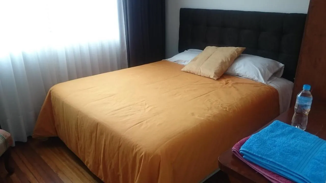 The Quito Guest House With Yellow Balconies For Travellers